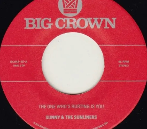 Album artwork for The One Who's Hurting You Is / Should I Take You Home (Original Version) by Sunny and The Sunliners