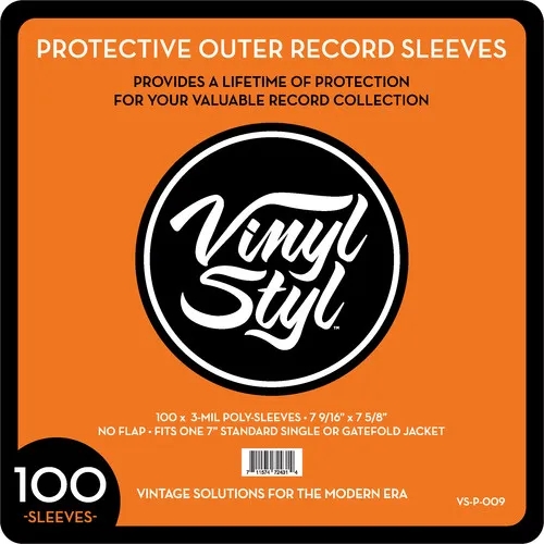 Album artwork for Vinyl Styl 3 Mil Poly Sleeve 100Ct by LP Sleeves