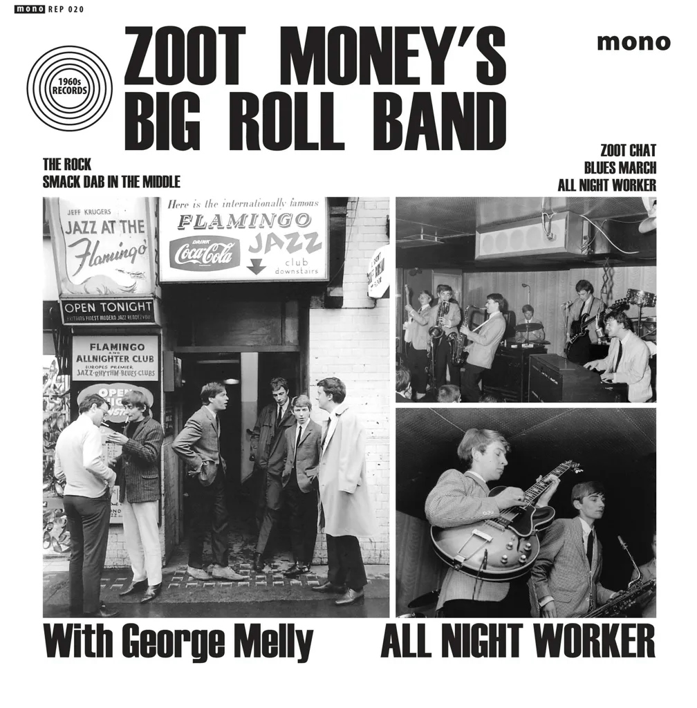 Album artwork for All Night Worker EP by Zoot Money's Big Roll Band (with George Melly)
