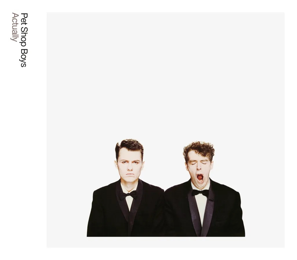 Album artwork for Actually by Pet Shop Boys