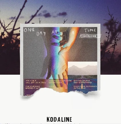 Album artwork for One Day At A Time Deluxe by Kodaline