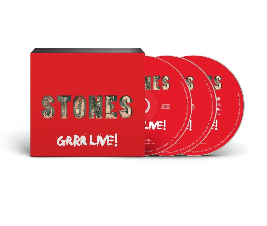 Album artwork for Grrr! Live by The Rolling Stones