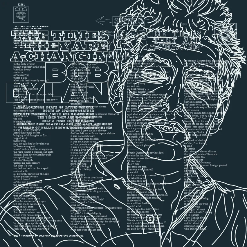 Album artwork for Dylan - The Times They Are A Changin' by Graham Dolphin