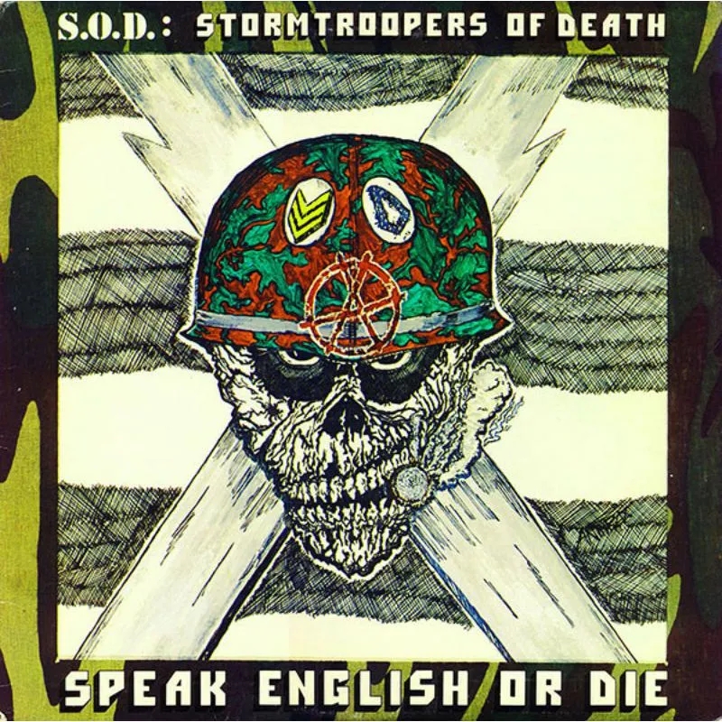 Album artwork for Speak English Or Die by Stormtroopers Of Death