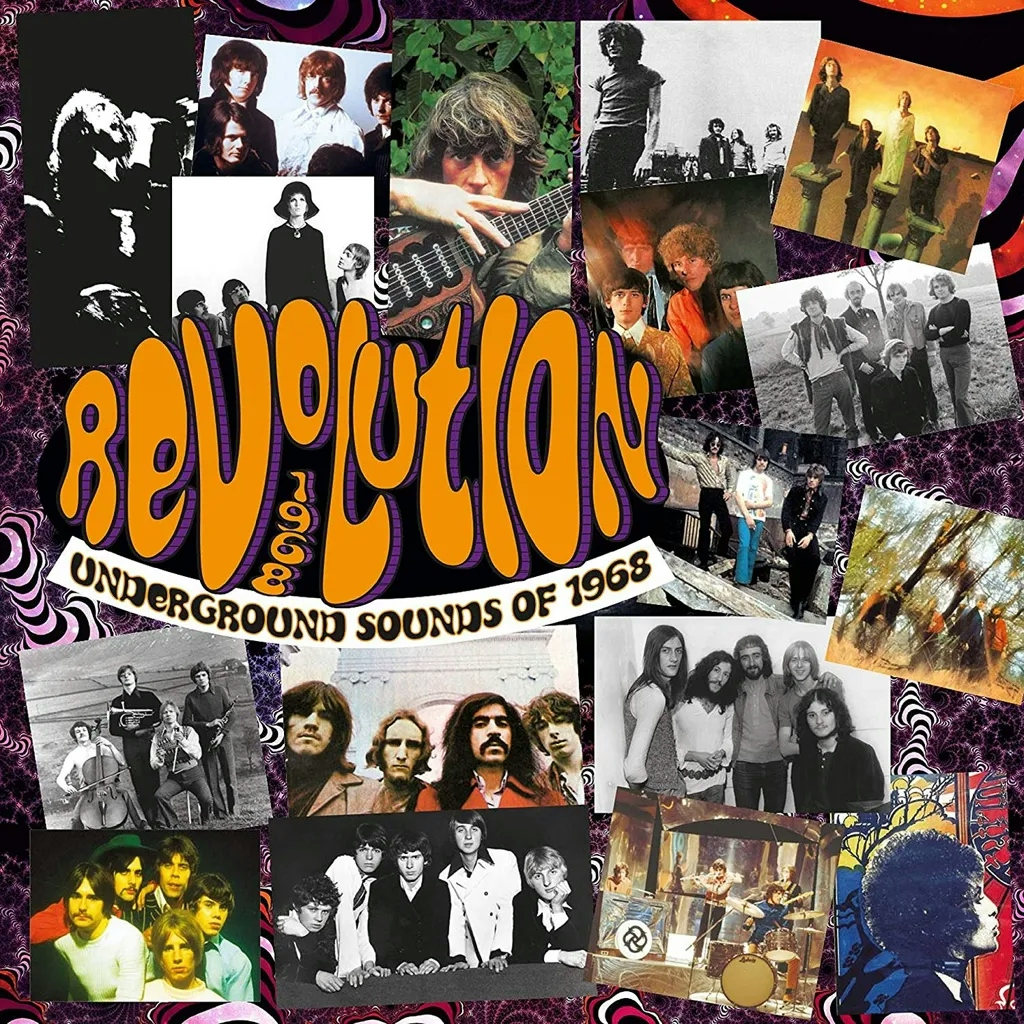 Album artwork for Revolution: Underground Sounds of 1968 by Various Artists