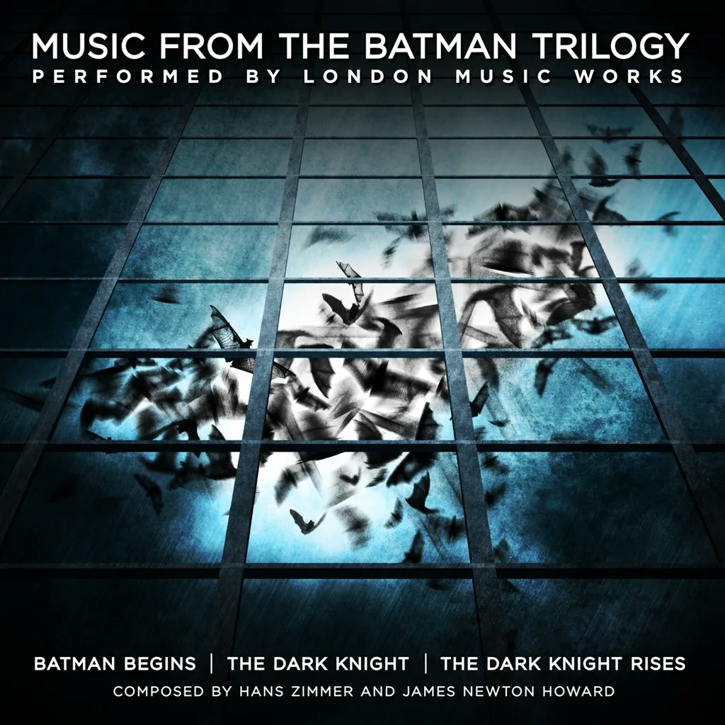 Album artwork for Music from the Batman Trilogy by London Music Works and the City of Prague Philharmonic Orchestra