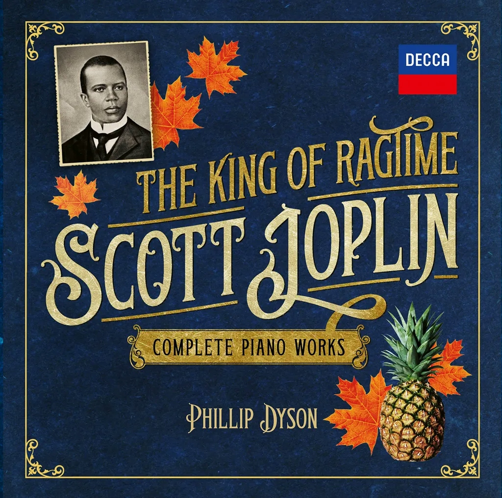 Album artwork for Scott Joplin – The King of Ragtime: Complete Piano Works by Phillip Dyson