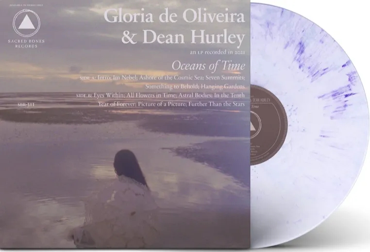 Album artwork for Oceans of Time by Gloria De Oliveira and Dean Hurley