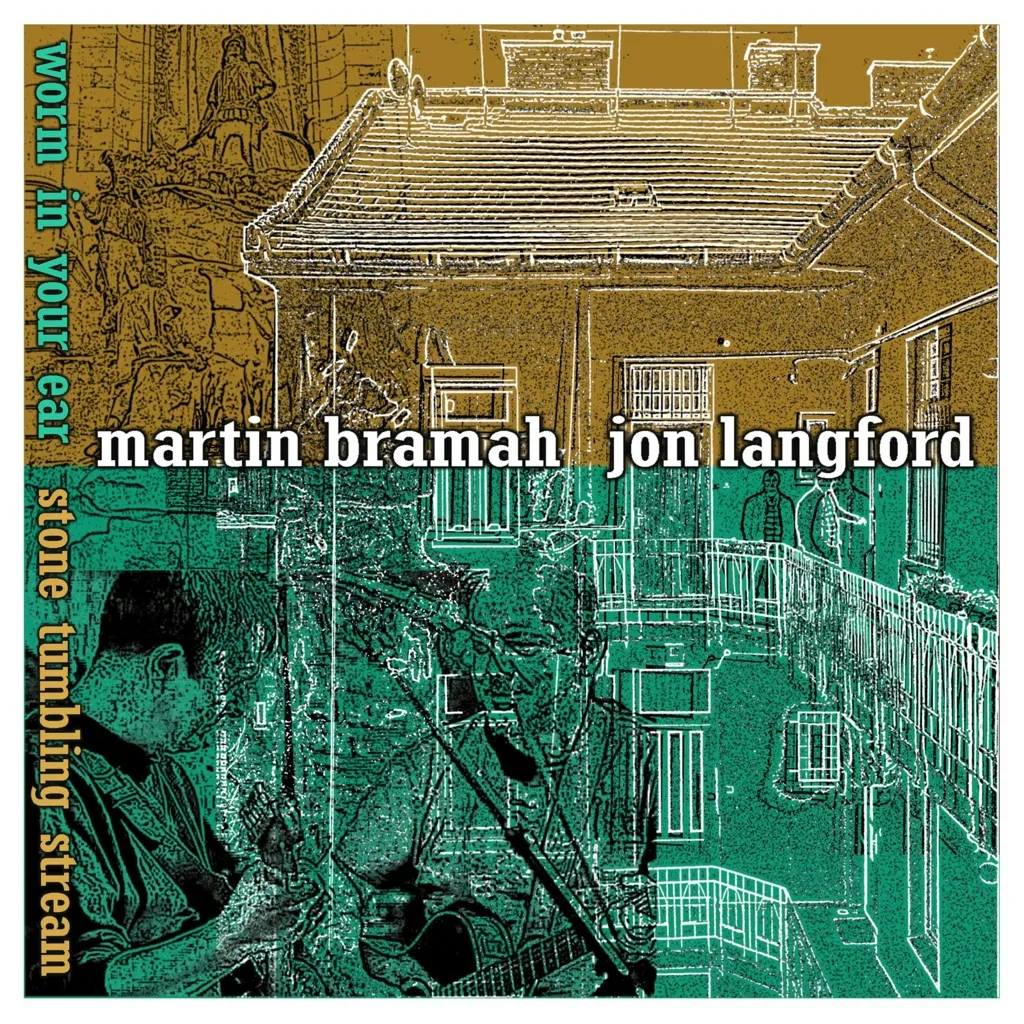 Album artwork for Worm In Your Ear / Stone Tumbling Stream (Fast Version) by Martin Bramah / Jon Langford 