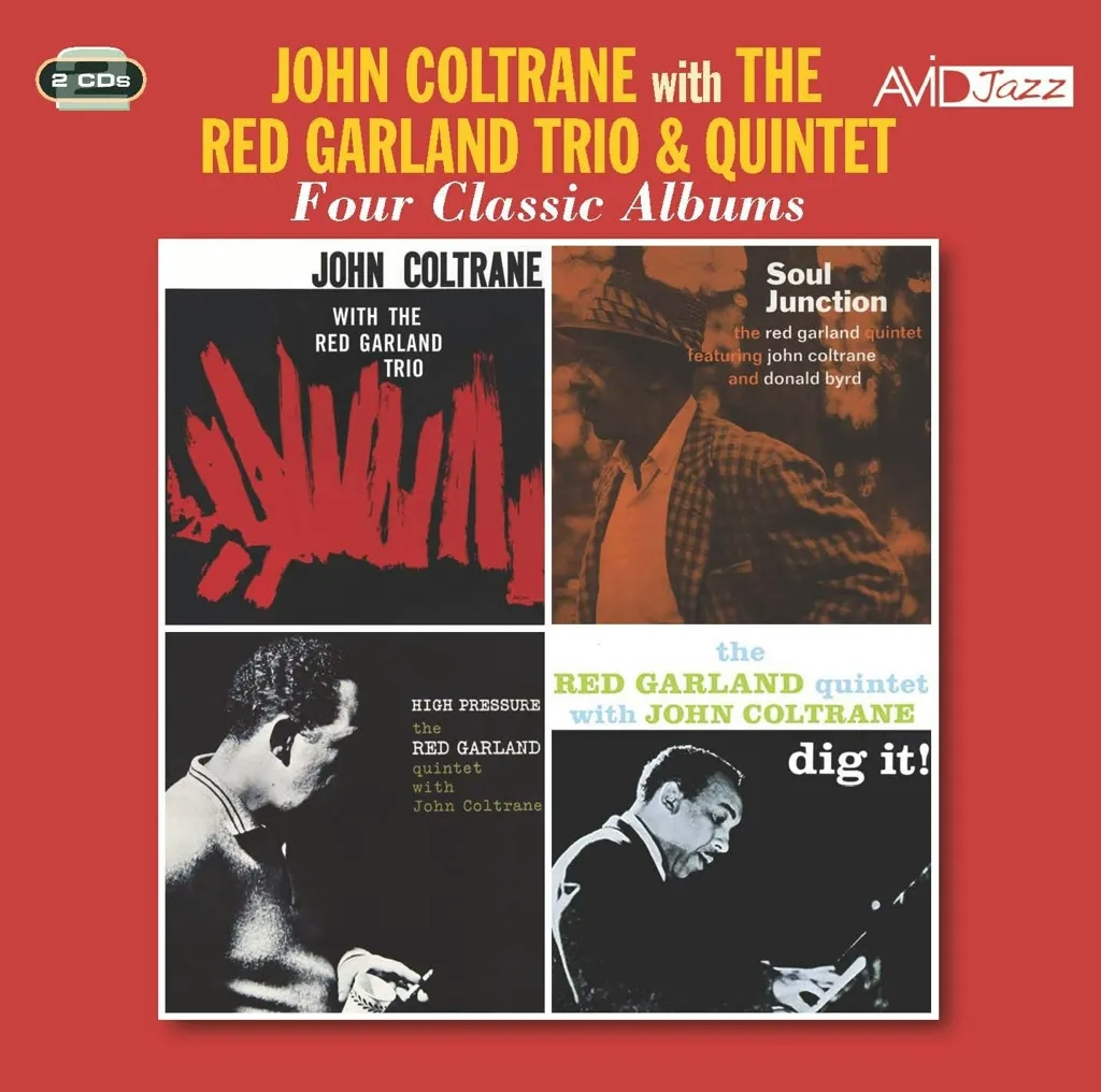 Album artwork for With The Red Garland Trio- Four Classic Albums by John Coltrane