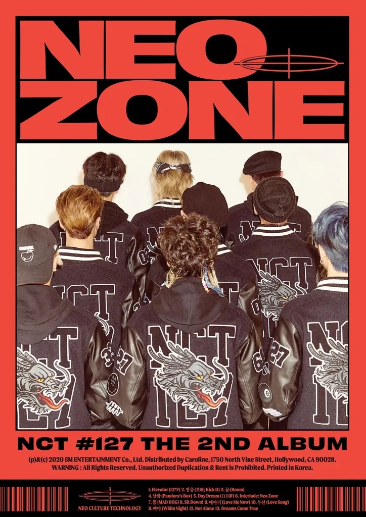 Album artwork for The 2nd Album 'NCT #127 Neo Zone' by NCT 127