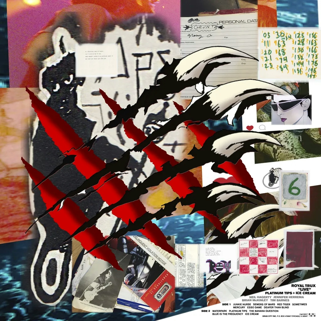 Album artwork for Platinum Tips and Ice Cream by Royal Trux