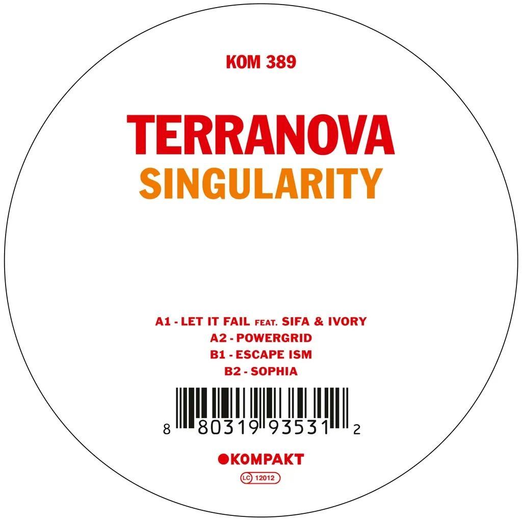 Album artwork for Singularity by Terranova
