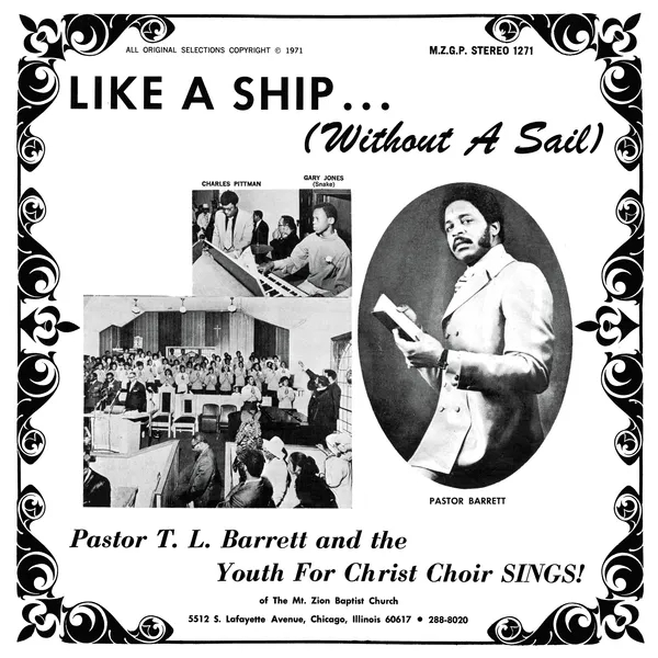 Album artwork for Like A Ship (Without A Sail) by Pastor TL Barrett and The Youth For Christ Choir