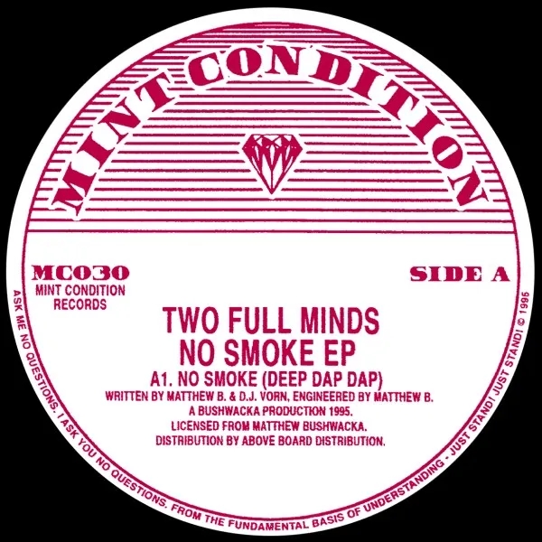 Album artwork for No Smoke EP by Two Full Minds