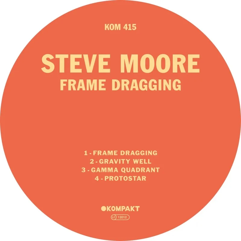 Album artwork for Frame Dragging by Steve Moore