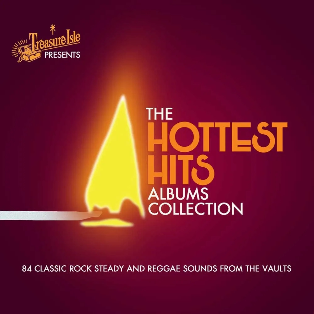 Album artwork for Treasure Isle Presents The Hottest Hits Albums Collection by Various