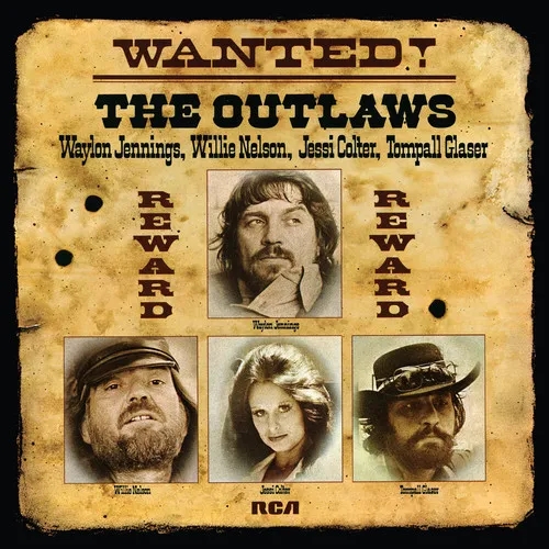 Album artwork for Wanted: The Outlaws by Waylon Jennings