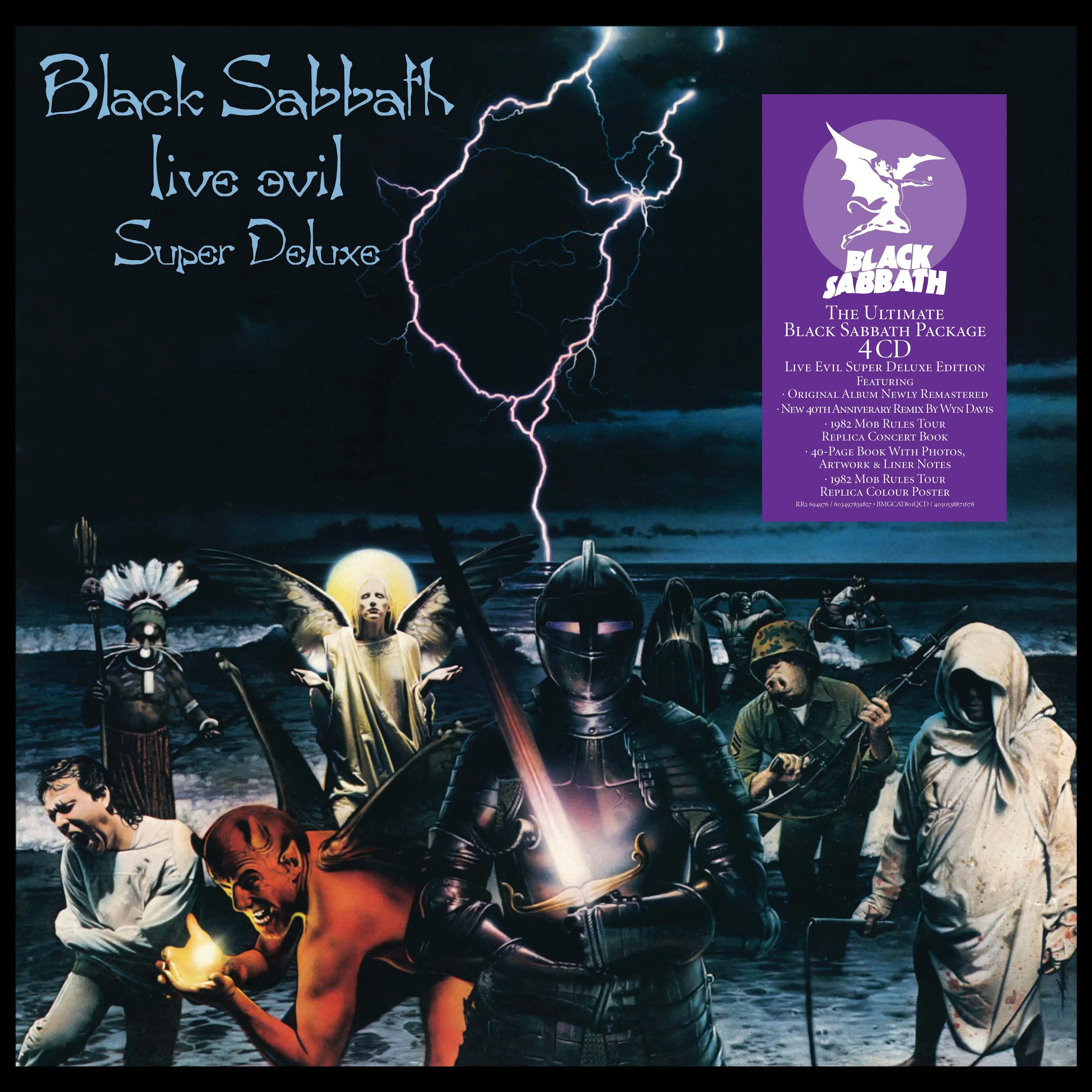 Album artwork for Live Evil (Super Deluxe) by Black Sabbath