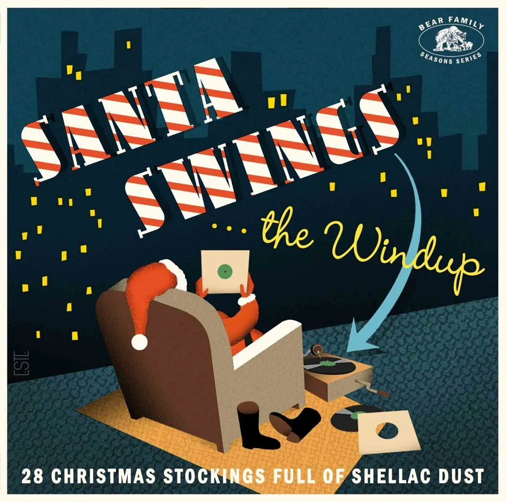 Album artwork for Album artwork for Santa Swings The Windup - A Stocking Full Of Shellac Dust by Various by Santa Swings The Windup - A Stocking Full Of Shellac Dust - Various