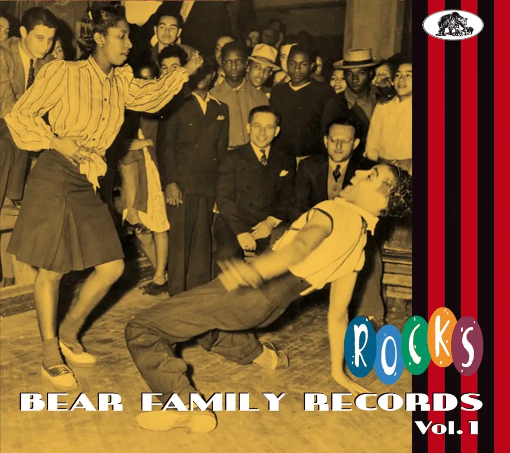 Album artwork for ‘Bear Family Records Rocks, Vol. 1 - Black Rockers and Rhythm n Blues From The 1950s by Various