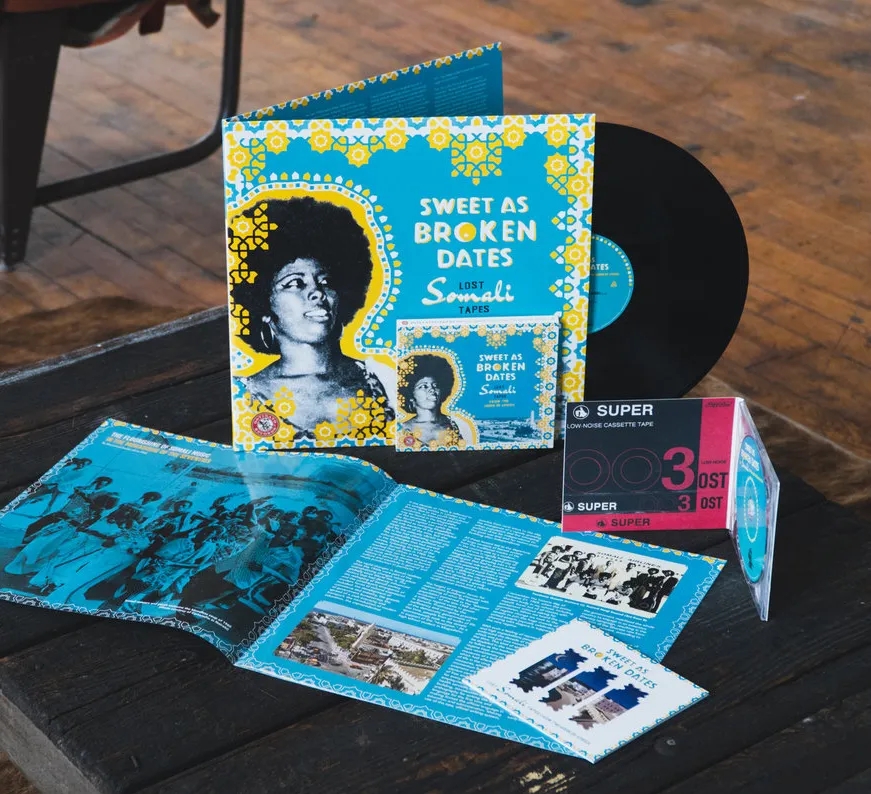 Album artwork for Sweet As Broken Dates: Lost Somali Tapes from the Horn of Africa by Various Artists
