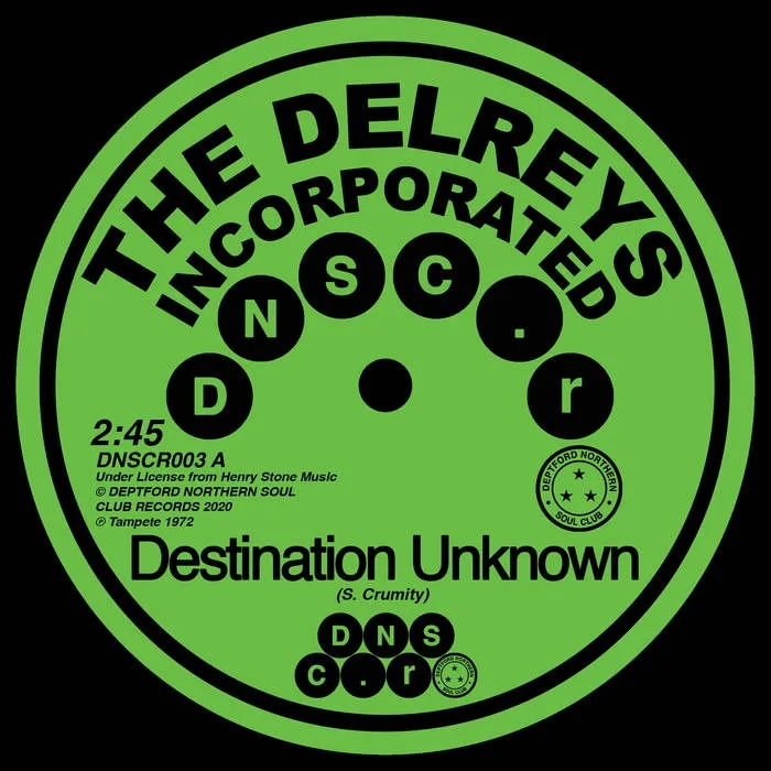 Album artwork for Destination Unknown / Fell in Love by  The Delreys Incorporated / Oscar Wright