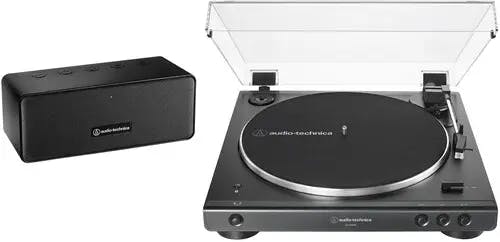 Album artwork for Audio Technica AT-LP60XSPBT-BK Bluetooth Turntable and Speaker Bundle (Black) by Audio Technica