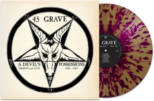 Album artwork for A Devil's Possessions - Demos and Live 1980-1983 by 45 Grave