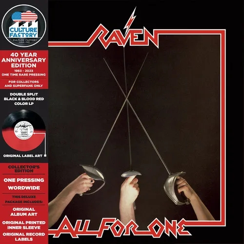 Album artwork for  All For One by Raven
