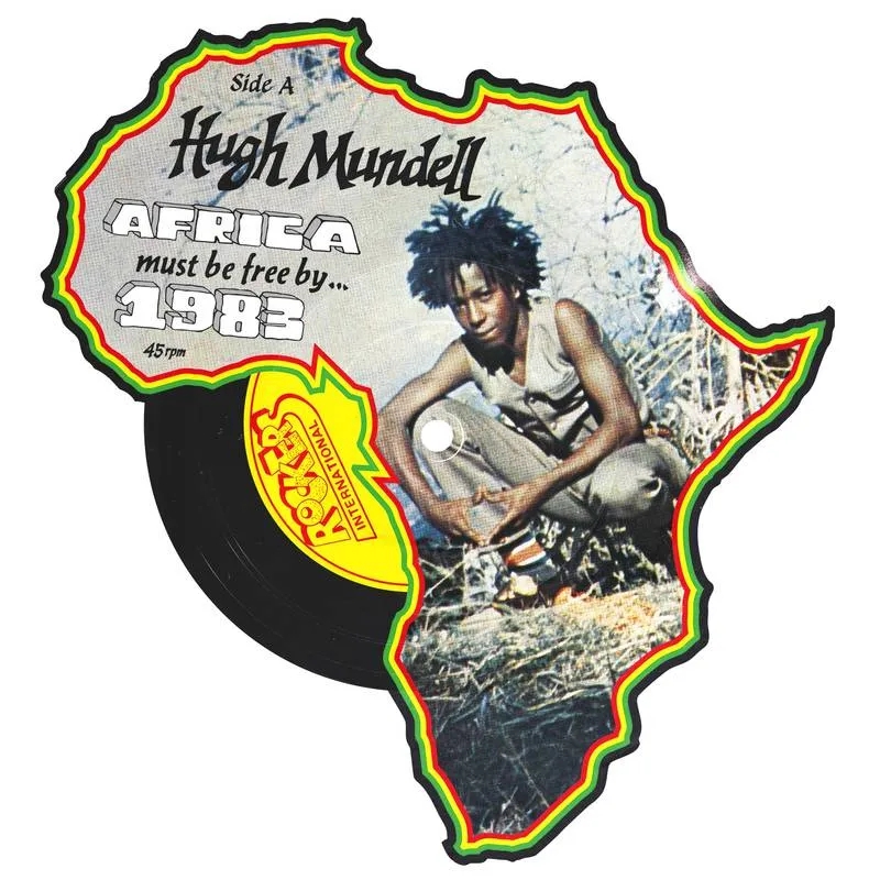 Album artwork for Africa Must Be Free By 1983 (Africa Shaped Picture Disc) by Hugh Mundell