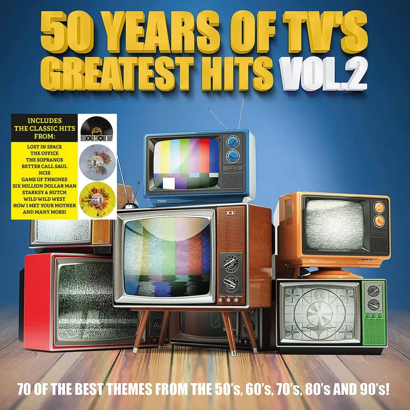 Album artwork for 50 Years of TV's Greatest Hits, Vol. 2 by Various Artist