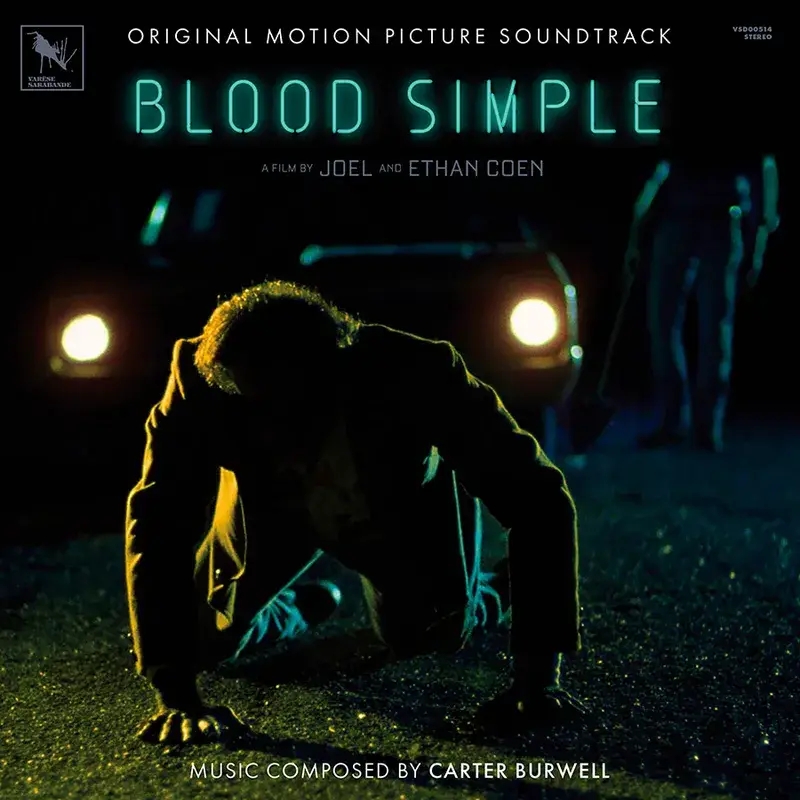 Album artwork for Blood Simple (Original Motion Picture Soundtrack) by Carter Burwell