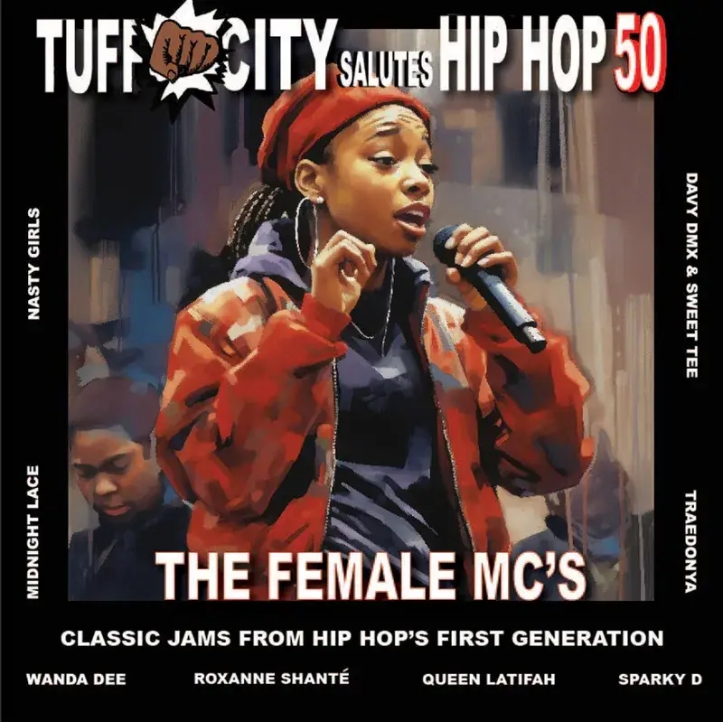 Album artwork for 50 Years of Hip Hop: THE FEMALE MC’S - Black Friday 2023 by Various