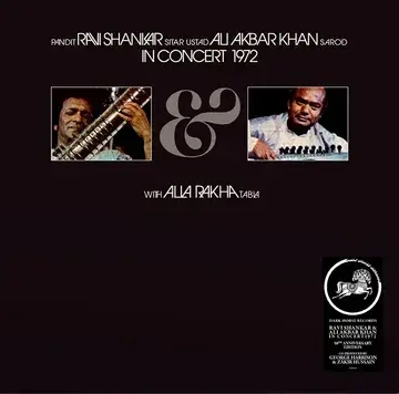 Album artwork for In Concert 1972 - Black Friday 2023 by Ravi Shankar, Ali Akbar Kahn