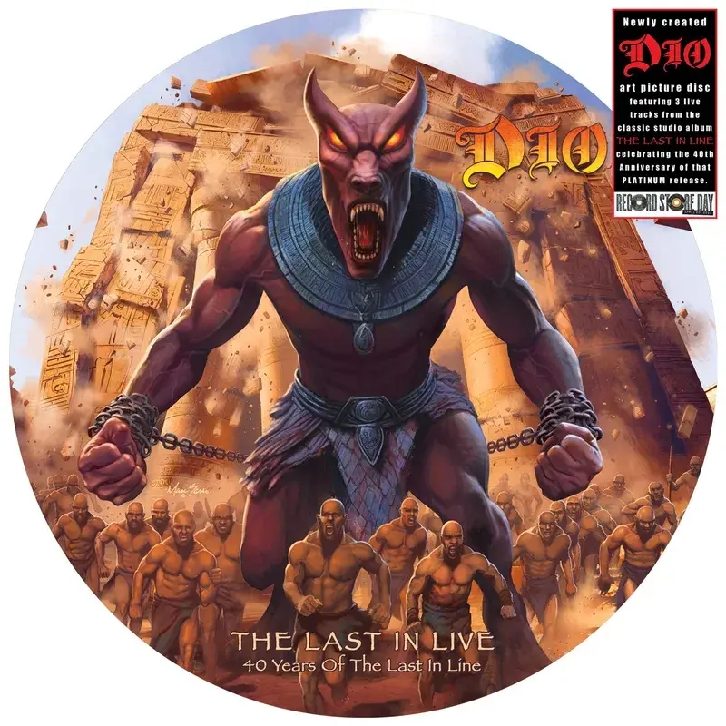 Album artwork for The Last In Live (40 Years Of The Last In Line) - RSD 2024 by Dio
