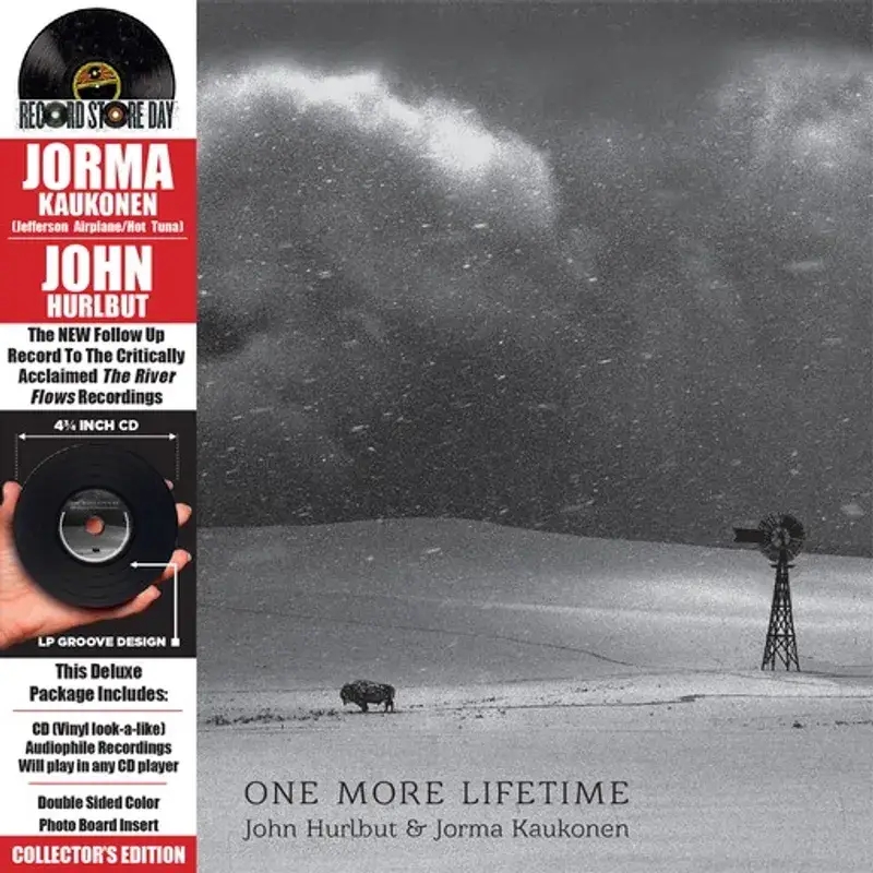 Album artwork for One More Lifetime - RSD 2024 by Jorma Kaukonen and John Hurlbut
