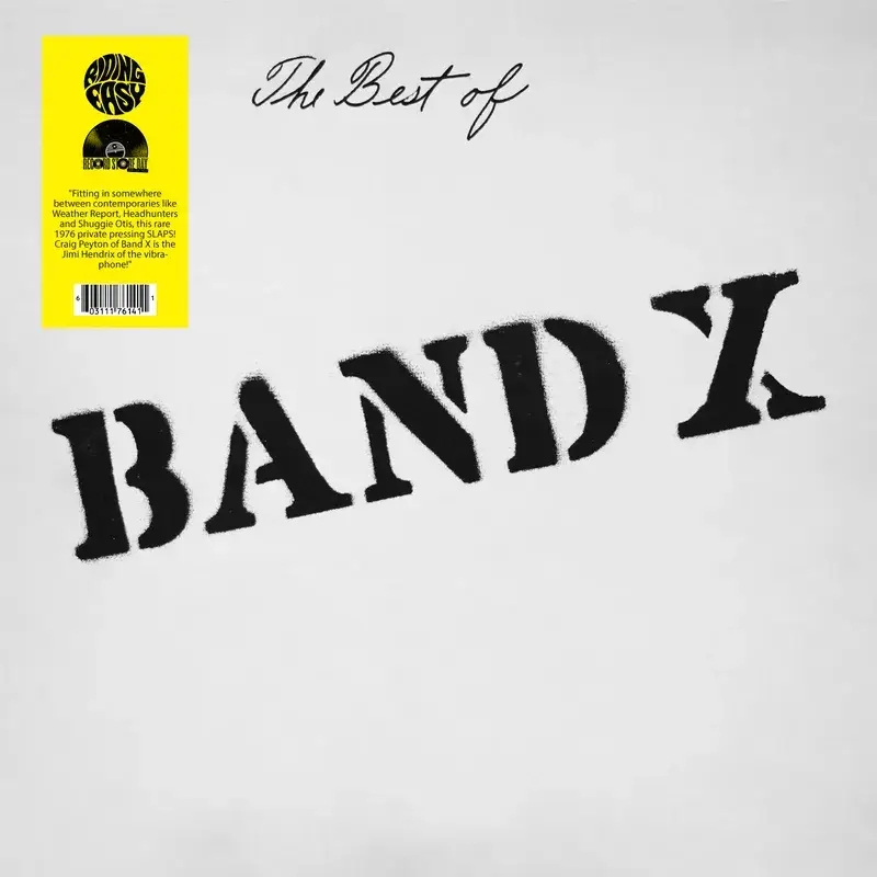 Album artwork for The Best of Band X - RSD 2024 by Band X