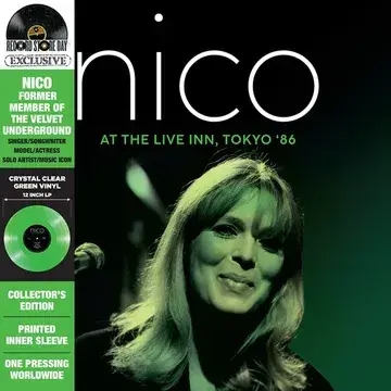 Album artwork for At the Live Inn, Tokyo '86 - RSD 2024 by Nico