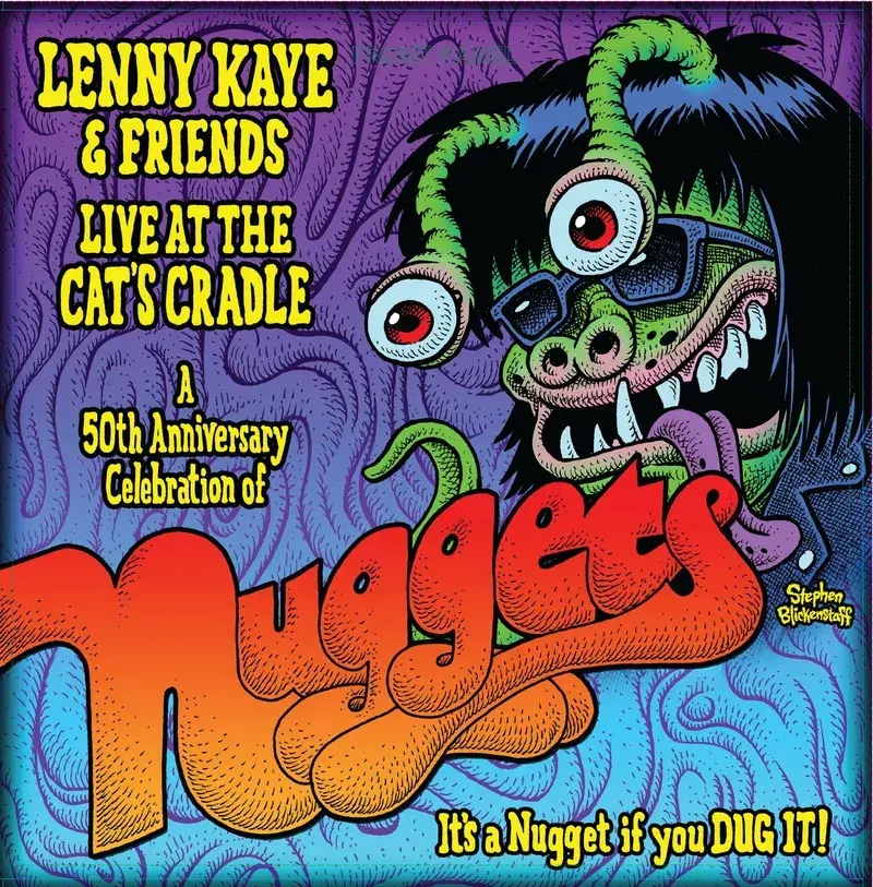 Album artwork for Lenny Kaye & Friends: Live At The Cat's Cradle  A 50th Anniversary Celebration Of Nuggets - RSD 2024 by Various Artists