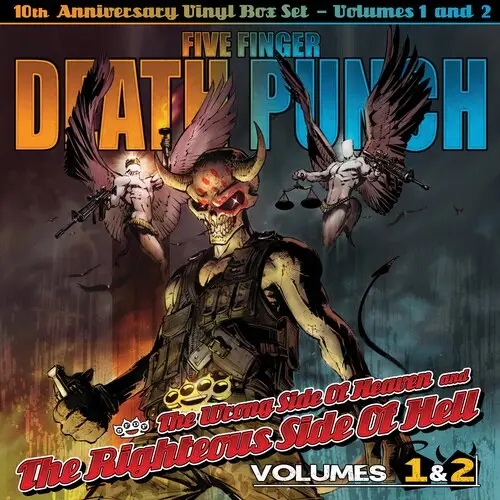 Album artwork for Wrong Side Of Heaven Vol. 1 + 2 Box Set by Five Finger Death Punch