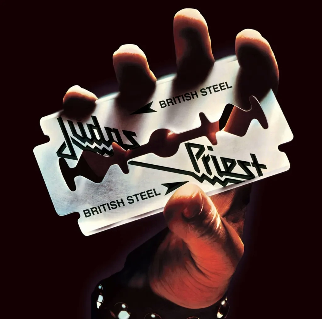 Album artwork for British Steel LP by Judas Priest