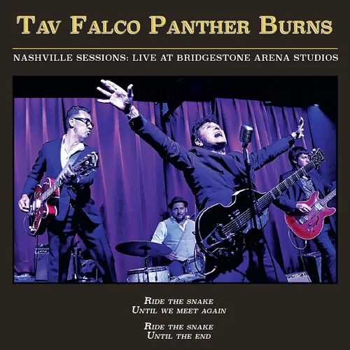 Album artwork for Nashville Sessions: Live At Bridgestone Arena by Tav Falco Panther Burns