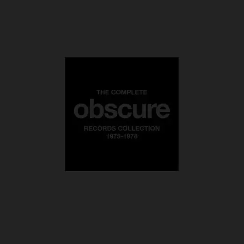 Album artwork for Complete Obscure Records Collection by Various Artists
