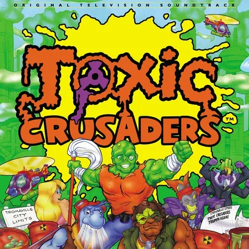 Album artwork for Toxic Crusaders - O.S.T. by Dennis Brown