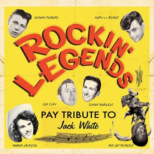 Album artwork for Rockin' Legends Pay Tribute to Jack White by Various Artists