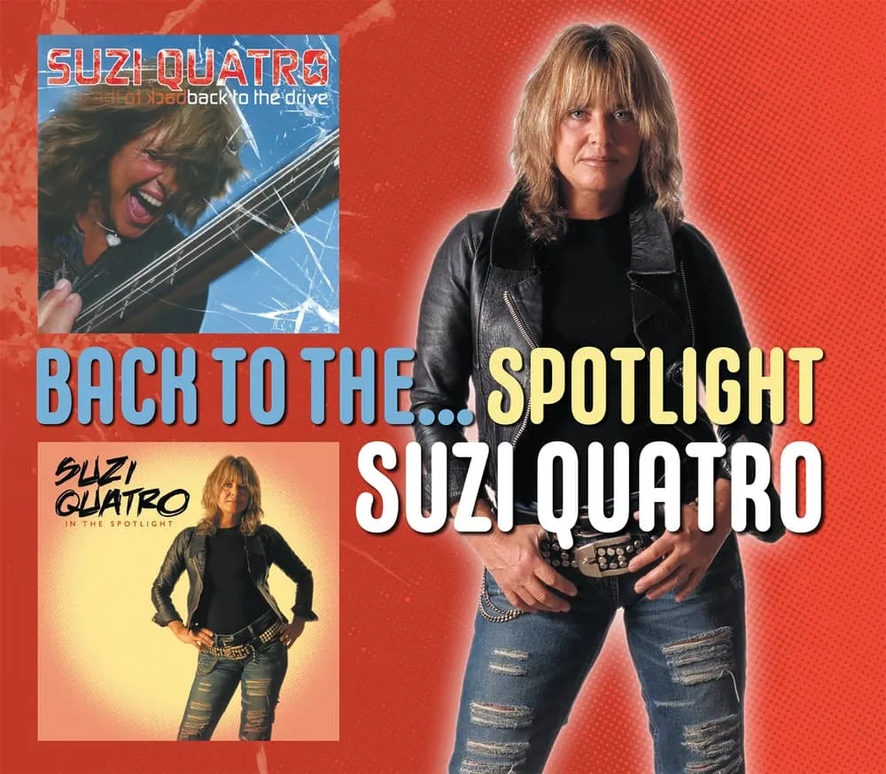 Album artwork for Back To The…Spotlight by Suzi Quatro