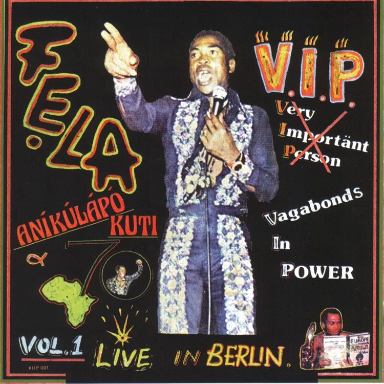 Album artwork for VIP by Fela Kuti