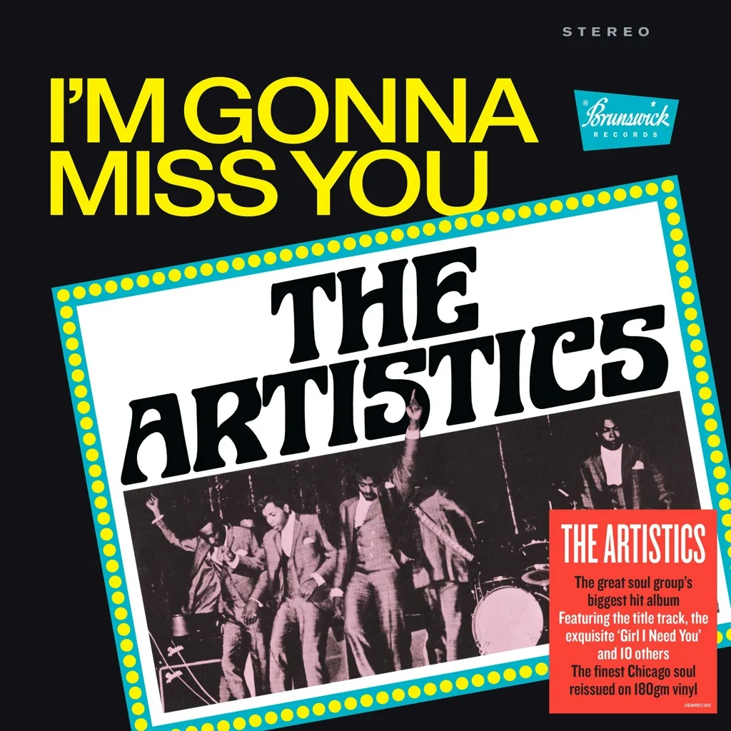 Album artwork for I’m Gonna Miss You by The Artistics