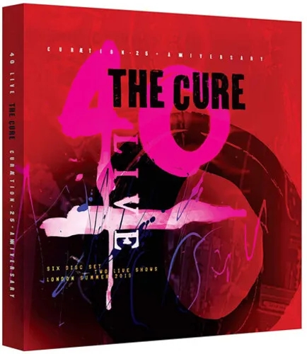 Album artwork for Album artwork for 40 Live Curaetion 25 + Anniversary by The Cure by 40 Live Curaetion 25 + Anniversary - The Cure
